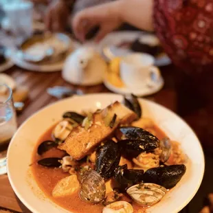food, oysters and mussels