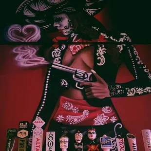 Local artist mural - support local artists!