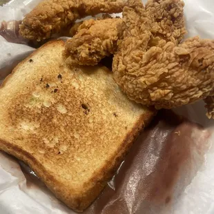 Red Bean and Rice &amp; Wings Plate