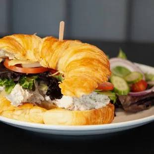 Chicken Salad Croissant Sandwich