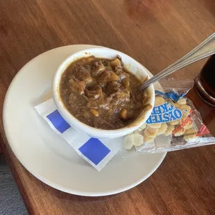 Cup of Vegetable beef soup