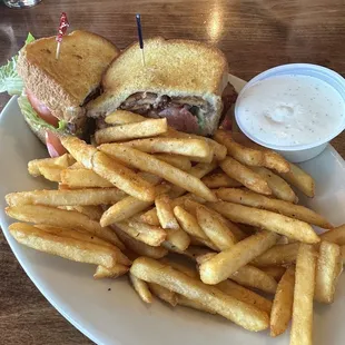 BLT and fries