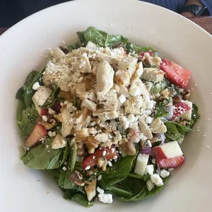 a bowl of salad