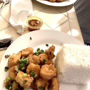 Shell Shelled Shrimp with Chinese Salt