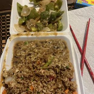 After picking out 6 small shrimp, this is what $11 got me.