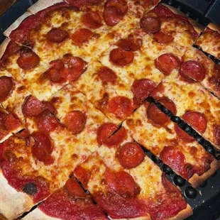 Pepperoni pizza