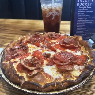 Pepperoni pizza