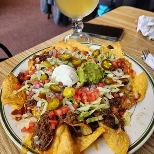 Beef nachos, you can&apos;t finish them alone!