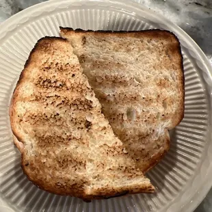 a half eaten sandwich