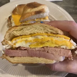 Croissant Breakfast Sandwich
