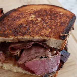 Warm Pastrami sandwich that made me