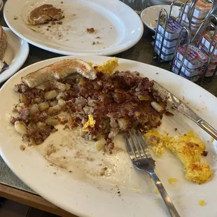 Corned Beef Hash and Eggs