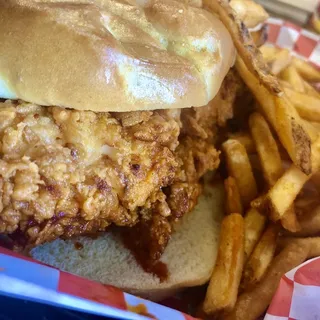 Hot Chicken Sandwich