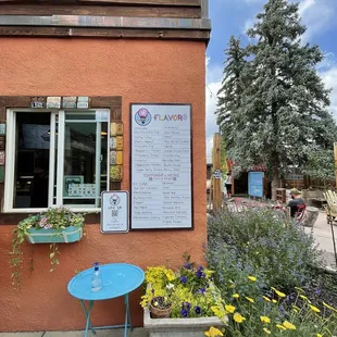 the outside of the building