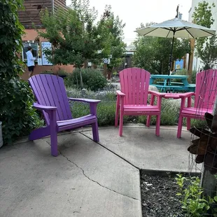 Outdoor seating