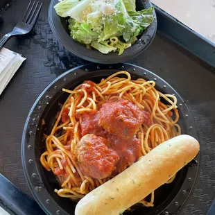 Spaghetti and Meatballs