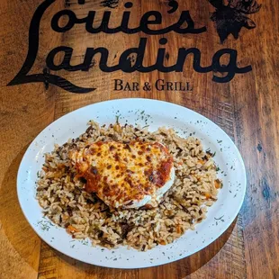 Chicken Mushroom Parmigiana