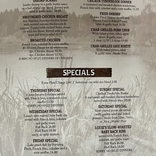Menu&apos;s