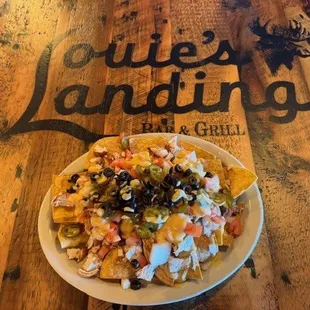 Loaded Nachos!  Beef or Chicken Full or 1/2 Order