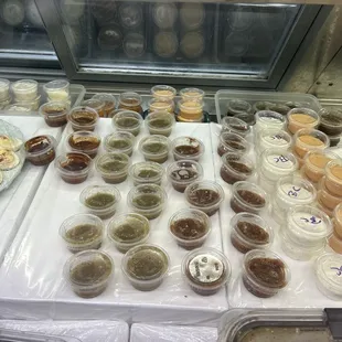 Salsa's and dressing