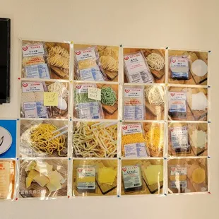 Pictures of the products