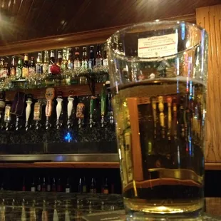 Stella Artois and the draft line up.