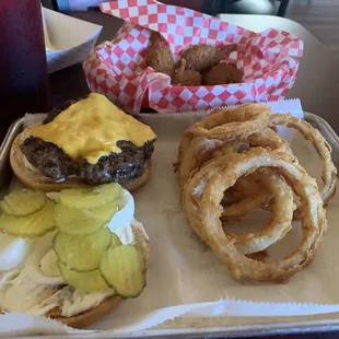 Burger. Big and juicy!