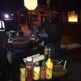 Loui always serving with a smile!