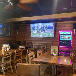 a television in the corner of the room