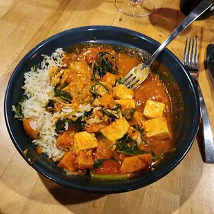 Coconut Curry shrimp