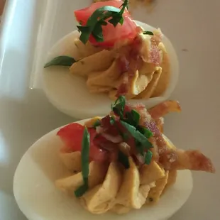BLT Deviled Eggs