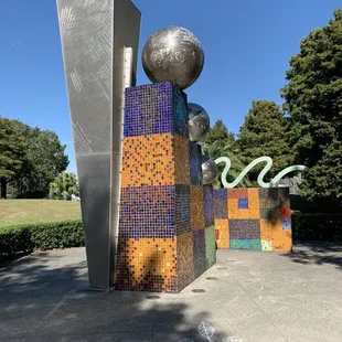 Artwork featured in Congo Square of Louis Armstrong park