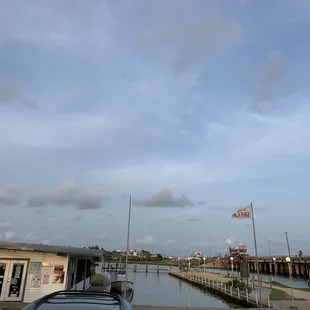  view of a dock and a boat