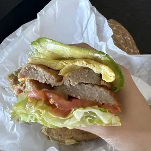 Bacon and Egg Sandwich