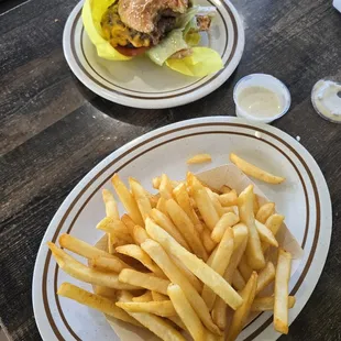 food, burgers