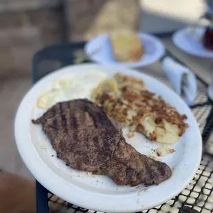 Ribeye and Eggs