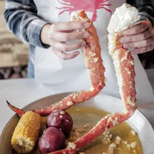 King crab legs