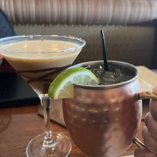 Moscow Mule Tiramisu martini