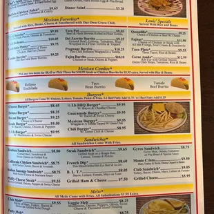 Menu Lunch