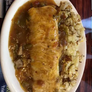 Breakfast Burrito (combo meat)