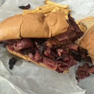 Everything was burnt