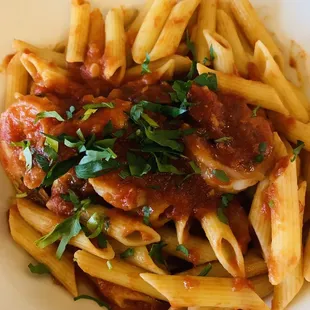 pasta dish, food, pasta