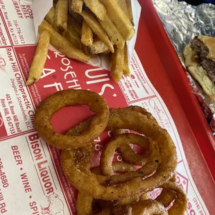 Fries and rings