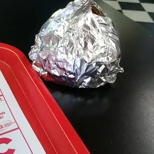 Big burger in there.  Order one of many!