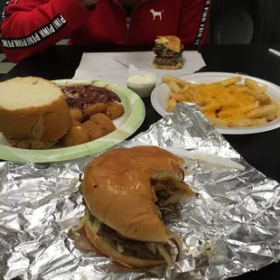 So much food