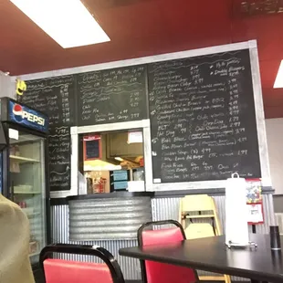 sushi and sashimi, interior