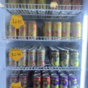 They offer some free Hawaiian Sun drinks depending on how much you spend $20 - 1 drink; $30 2 drinks
