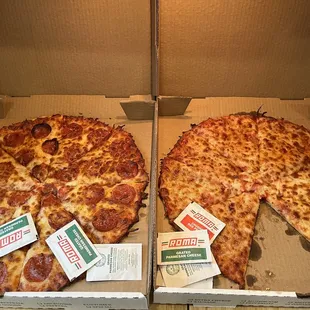 Pepperoni and cheese Pizza!!