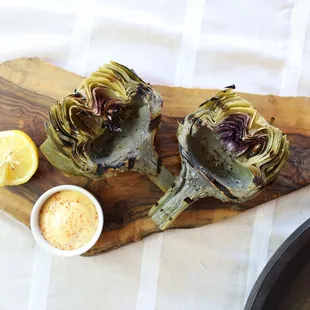 Grilled Artichokes!