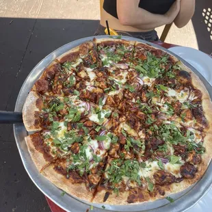 BBQ Chicken Pizza